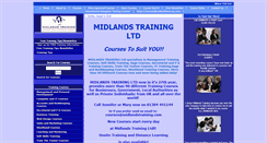 Desktop Screenshot of midlandstraining.com